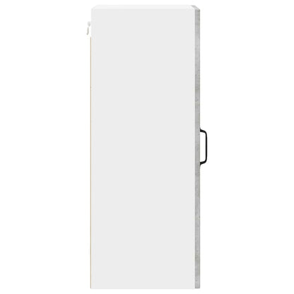 Wall Cabinet LUCCA 2 pcs Concrete Grey 30 x 31 x 80 cm
