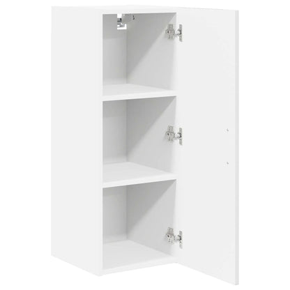 Wall Cabinet LUCCA 2 pcs High Gloss White 30 x 31 x 80 cm