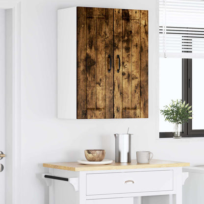 Wall Cabinet LUCCA 2 pcs Smoked Oak 30 x 31 x 80 cm