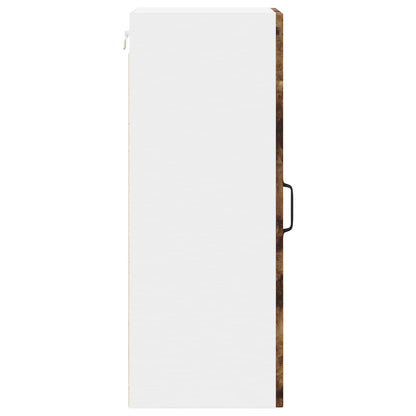 Wall Cabinet LUCCA 2 pcs Smoked Oak 30 x 31 x 80 cm