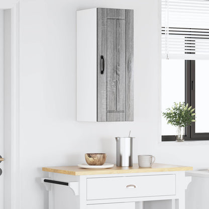Wall Cabinet LUCCA 2 pcs Grey Sonoma 30 x 31 x 80 cm