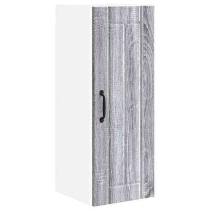 Wall Cabinet LUCCA 2 pcs Grey Sonoma 30 x 31 x 80 cm