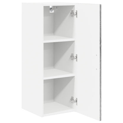 Wall Cabinet LUCCA 2 pcs Grey Sonoma 30 x 31 x 80 cm