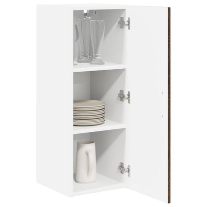 Wall Cabinet LUCCA 2 pcs Brown Oak 30 x 31 x 80 cm