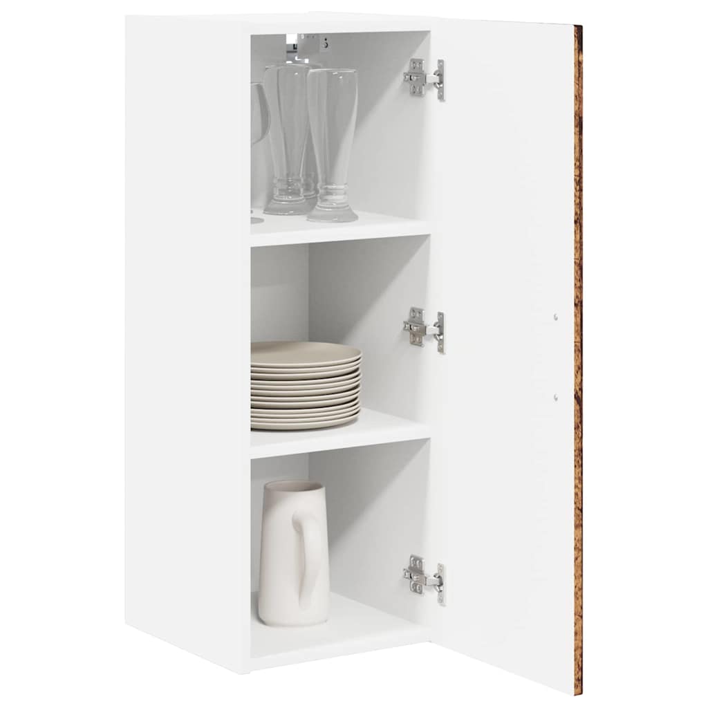 Wall Cabinet LUCCA 2 pcs Old Wood 30 x 31 x 80 cm