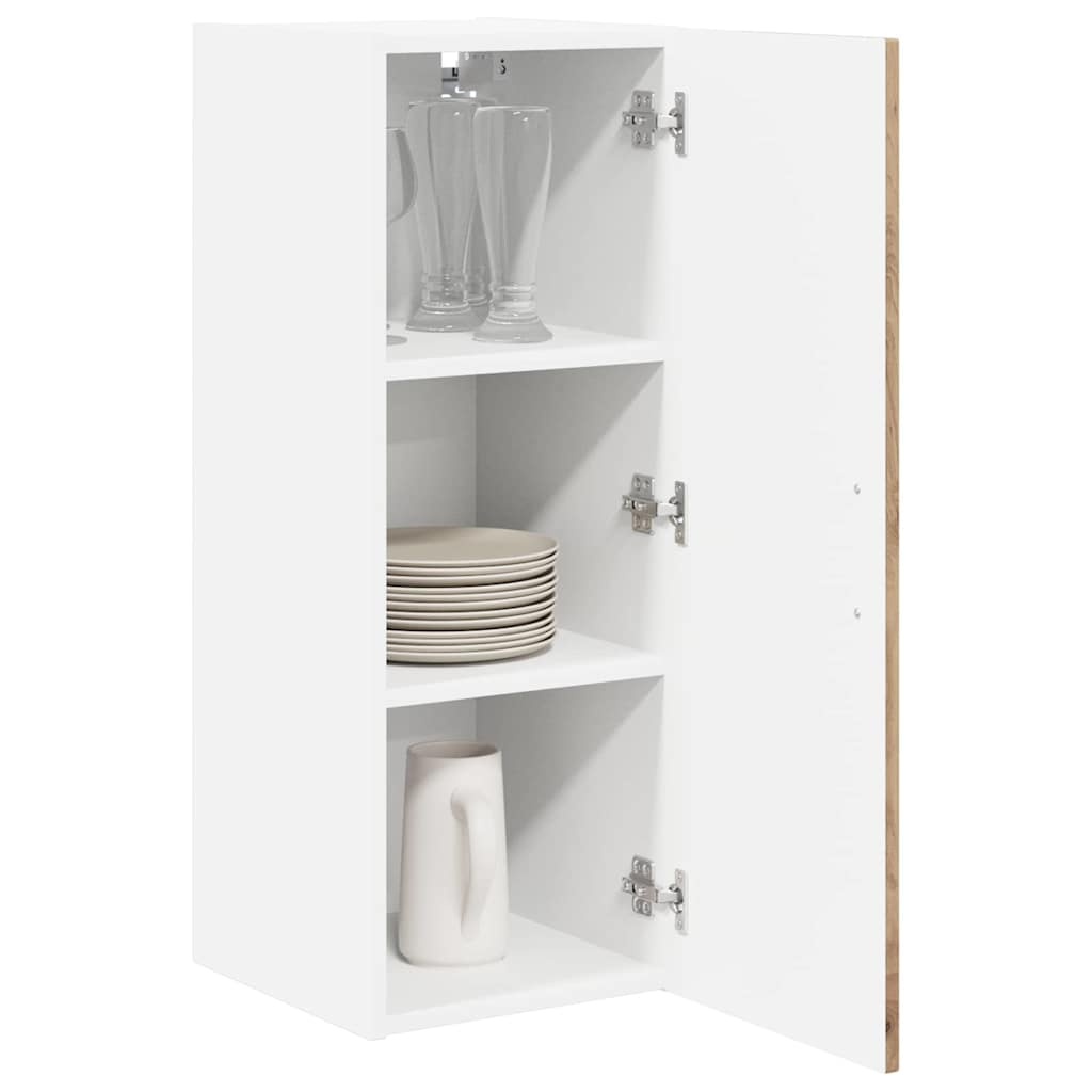 Wall Cabinet LUCCA 2 pcs Artisan Oak 30 x 31 x 80 cm