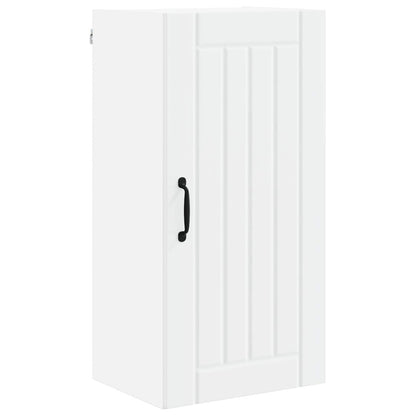 Wall Cabinet LUCCA White 40 x 31 x 80 cm Engineered Wood