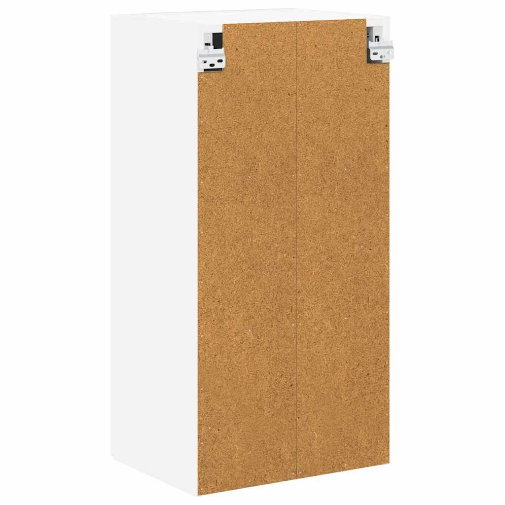 Wall Cabinet LUCCA White 40 x 31 x 80 cm Engineered Wood