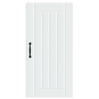 Wall Cabinet LUCCA White 40 x 31 x 80 cm Engineered Wood