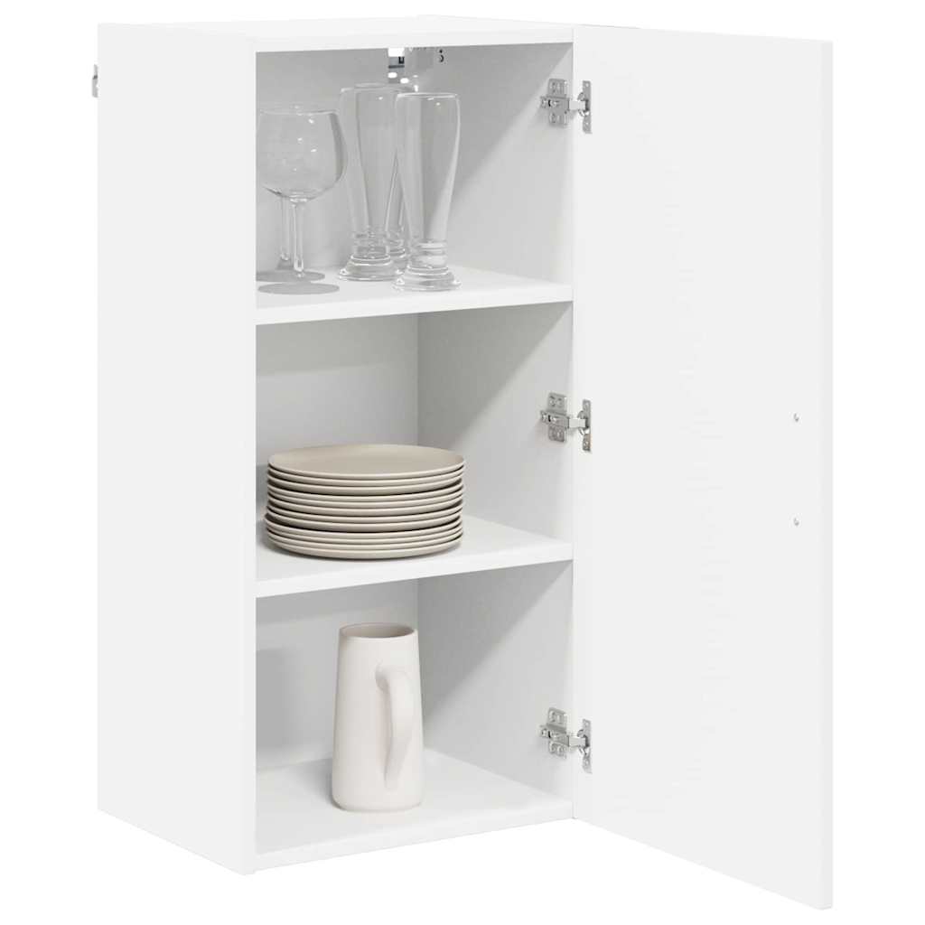 Wall Cabinet LUCCA White 40 x 31 x 80 cm Engineered Wood
