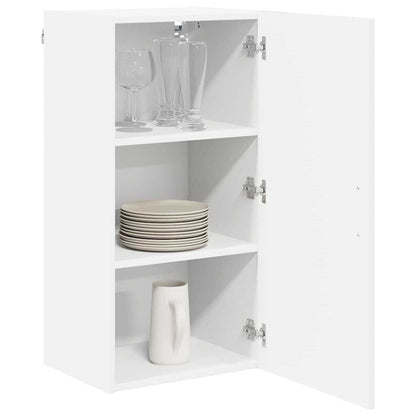 Wall Cabinet LUCCA White 40 x 31 x 80 cm Engineered Wood