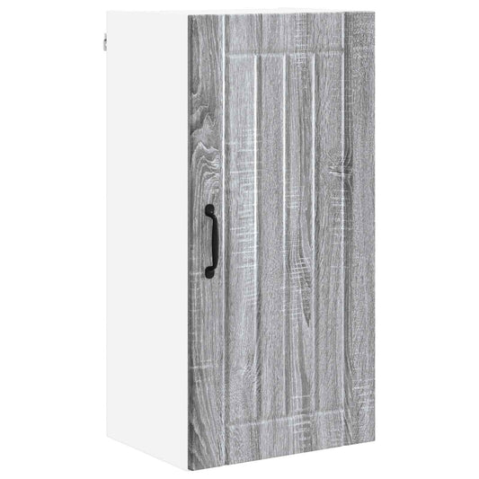Wall Cabinet LUCCA Grey Sonoma 40 x 31 x 80 cm Engineered Wood