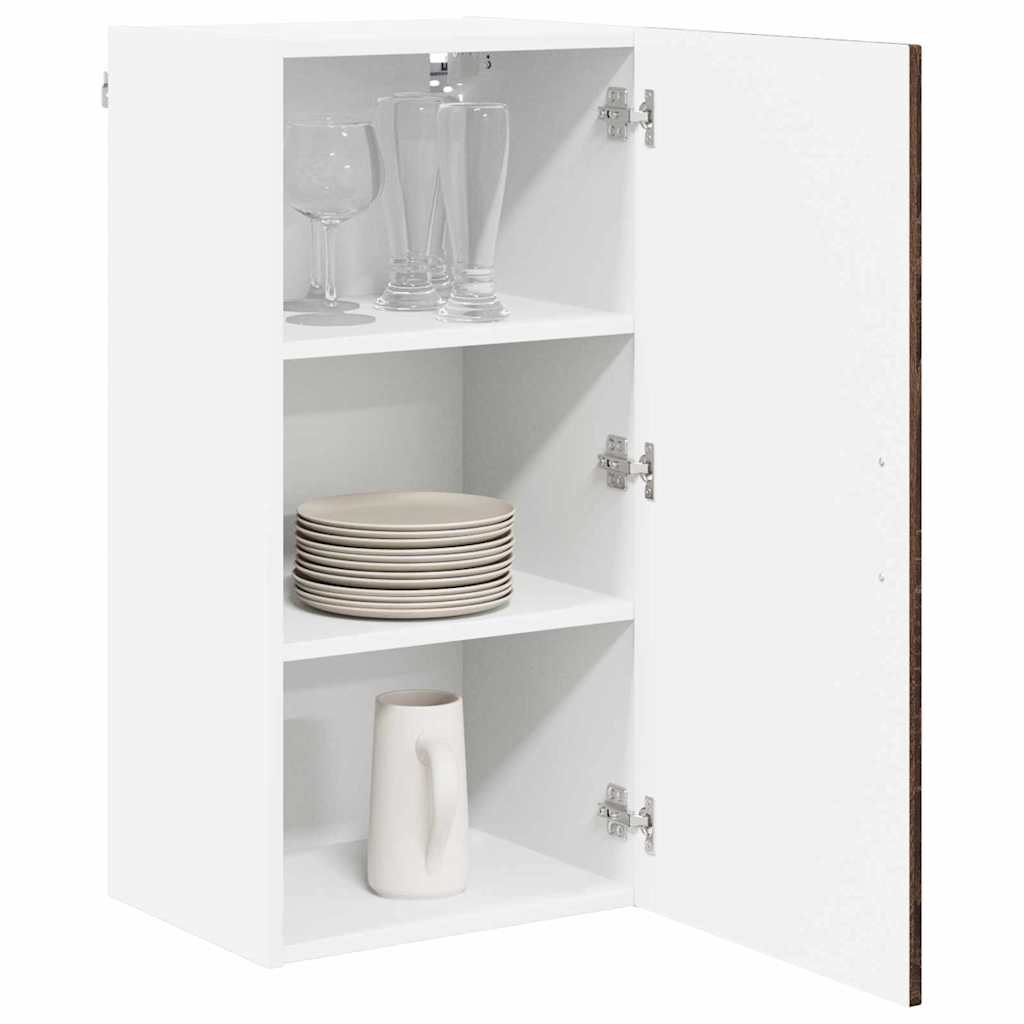 Wall Cabinet LUCCA Brown Oak 40 x 31 x 80 cm Engineered Wood
