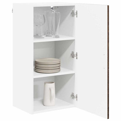 Wall Cabinet LUCCA Brown Oak 40 x 31 x 80 cm Engineered Wood