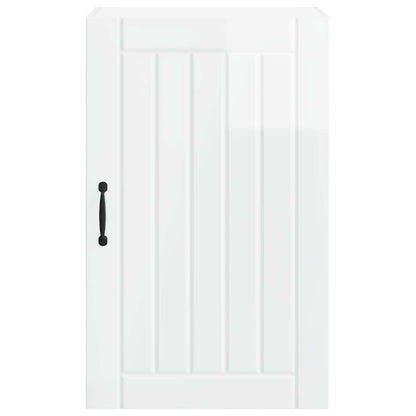 Wall Cabinet LUCCA High Gloss White 50 x 31 x 80 cm
