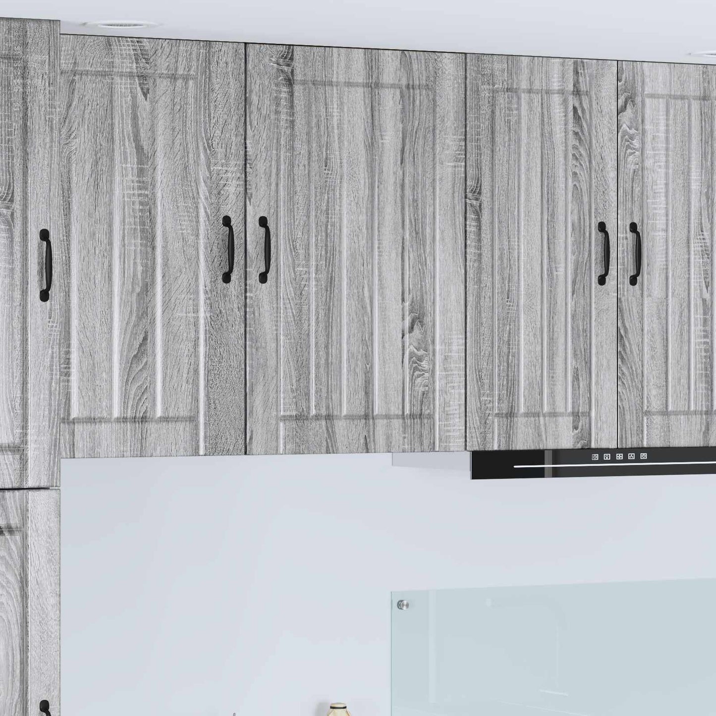 Wall Cabinet LUCCA Grey Sonoma 50 x 31 x 80 cm Engineered Wood