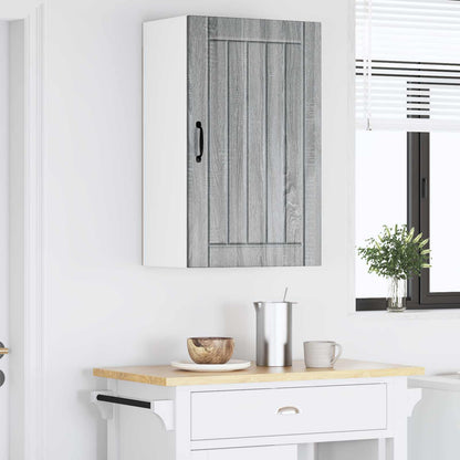Wall Cabinet LUCCA Grey Sonoma 50 x 31 x 80 cm Engineered Wood