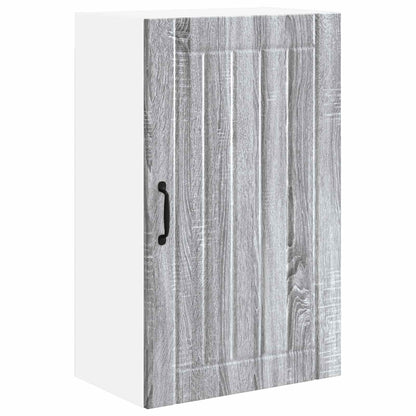 Wall Cabinet LUCCA Grey Sonoma 50 x 31 x 80 cm Engineered Wood