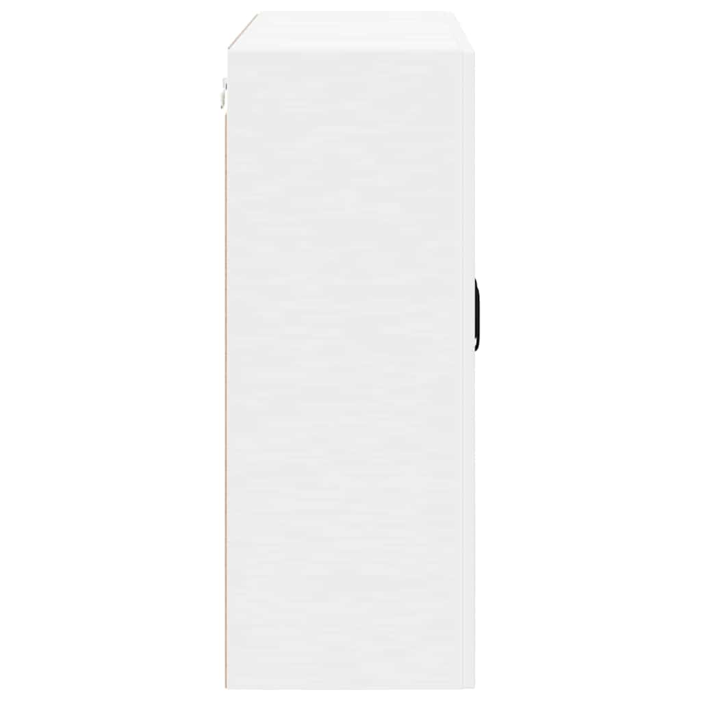 Wall Cabinet LUCCA White 80 x 31 x 80 cm Engineered Wood