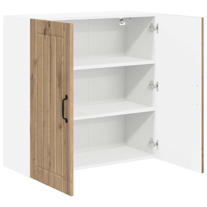 Wall Cabinet LUCCA Artisan Oak 80 x 31 x 80 cm Engineered Wood