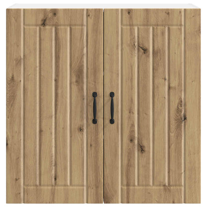 Wall Cabinet LUCCA Artisan Oak 80 x 31 x 80 cm Engineered Wood
