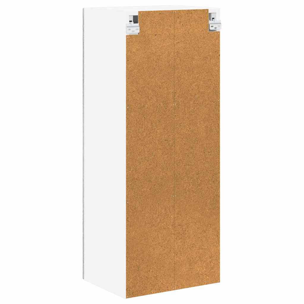 Wall Glass Cabinet LUCCA Grey Sonoma 40 x 31 x 100 cm
