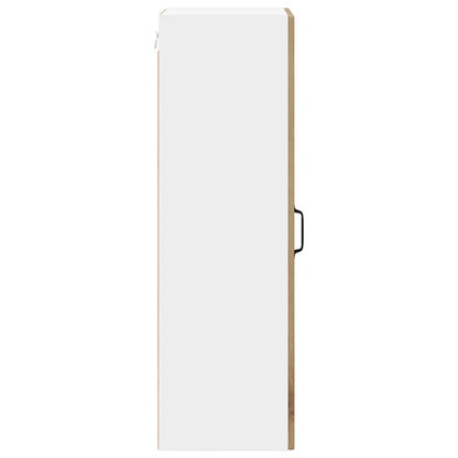 Wall Glass Cabinet LUCCA Artisan Oak 40 x 31 x 100 cm