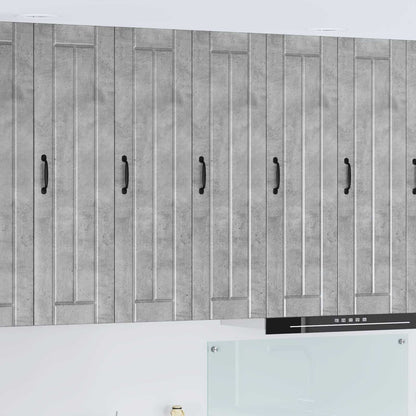 Wall Cabinet LUCCA Concrete Grey 30 x 31 x 100 cm