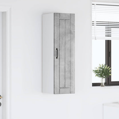 Wall Cabinet LUCCA Concrete Grey 30 x 31 x 100 cm