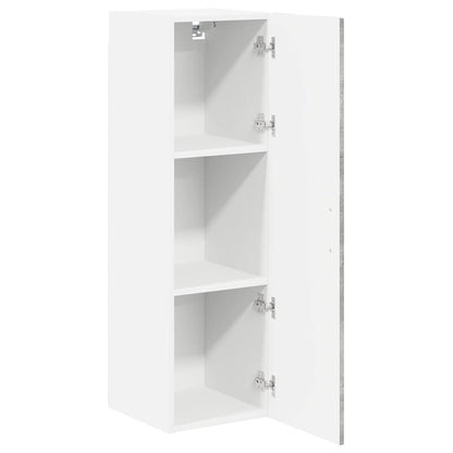 Wall Cabinet LUCCA Concrete Grey 30 x 31 x 100 cm