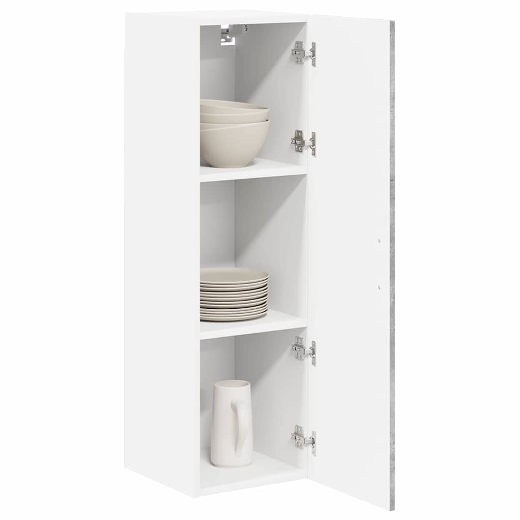 Wall Cabinet LUCCA Concrete Grey 30 x 31 x 100 cm
