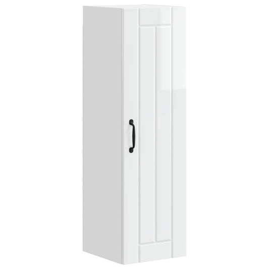 Wall Cabinet LUCCA High Gloss White 30 x 31 x 100 cm
