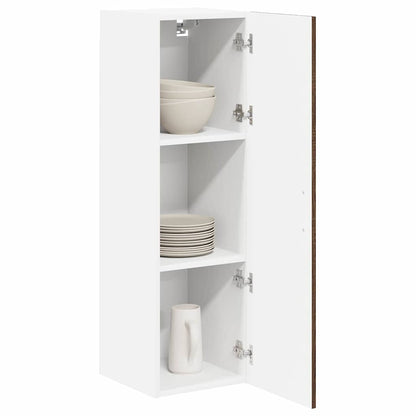 Wall Cabinet LUCCA Brown Oak 30 x 31 x 100 cm Engineered Wood