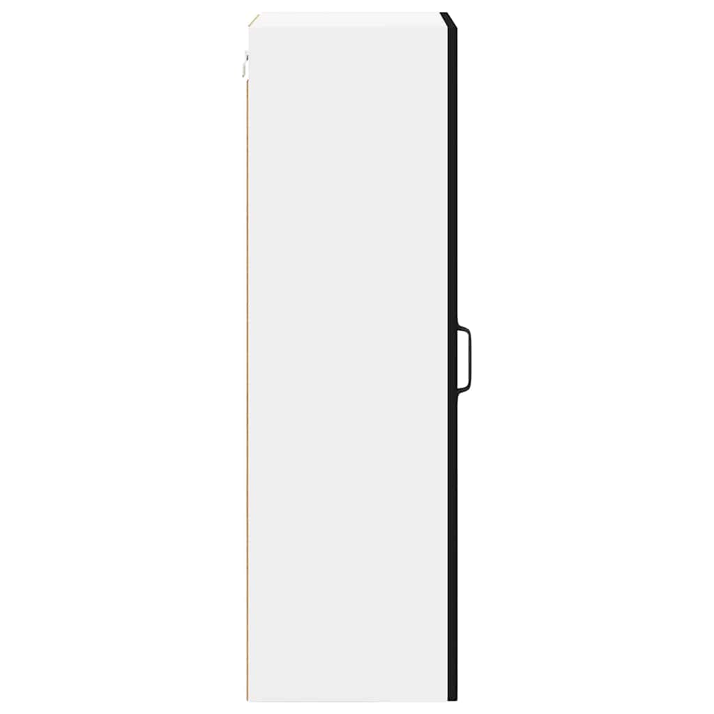 Wall Cabinet LUCCA Black 40 x 31 x 100 cm Engineered Wood