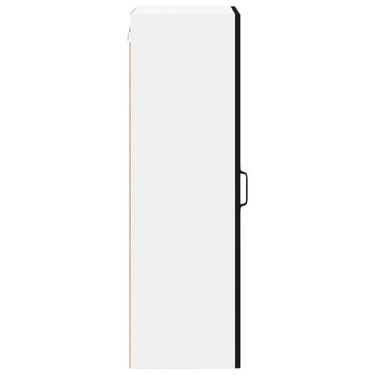 Wall Cabinet LUCCA Black 40 x 31 x 100 cm Engineered Wood