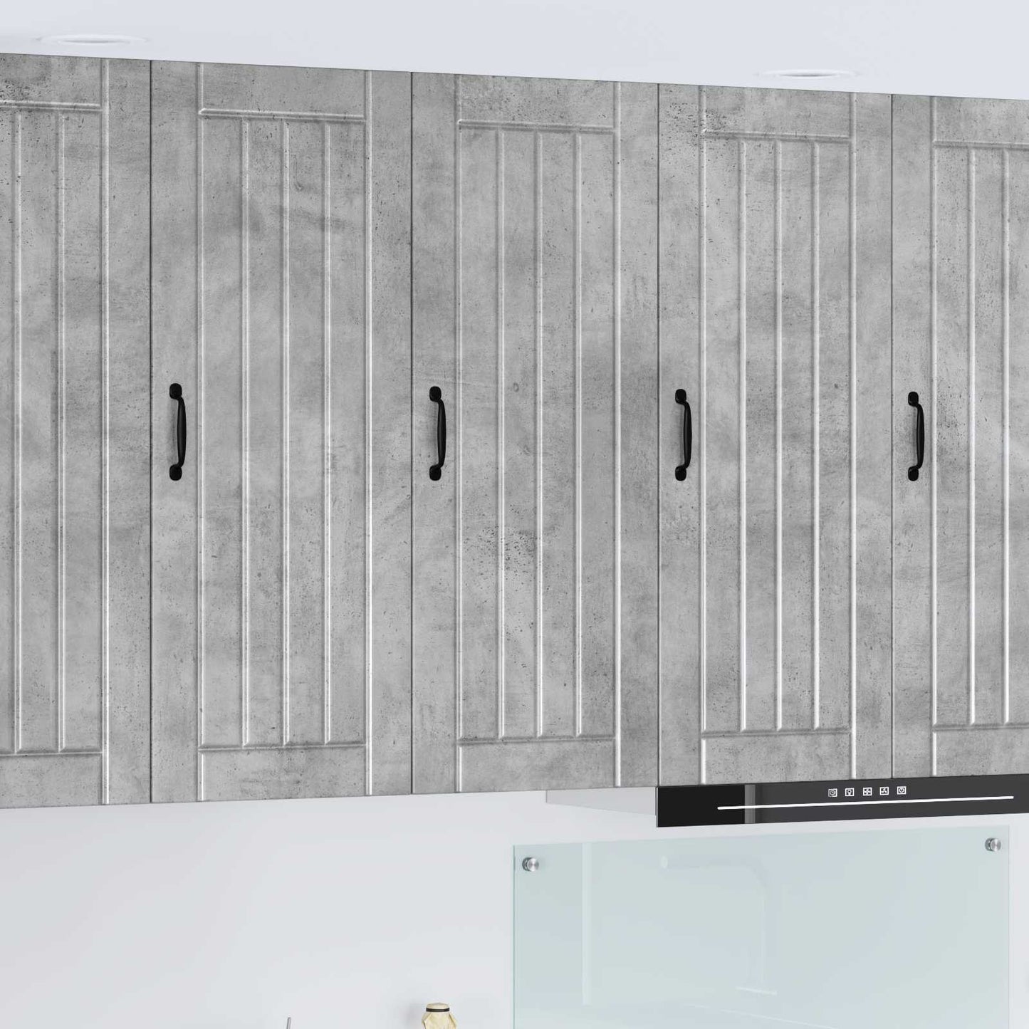 Wall Cabinet LUCCA Concrete Grey 40 x 31 x 100 cm