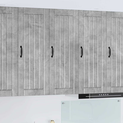 Wall Cabinet LUCCA Concrete Grey 40 x 31 x 100 cm