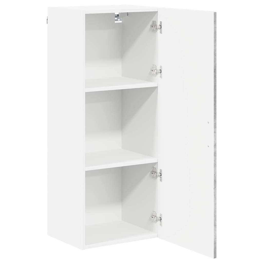 Wall Cabinet LUCCA Concrete Grey 40 x 31 x 100 cm