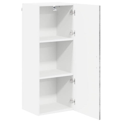 Wall Cabinet LUCCA Concrete Grey 40 x 31 x 100 cm