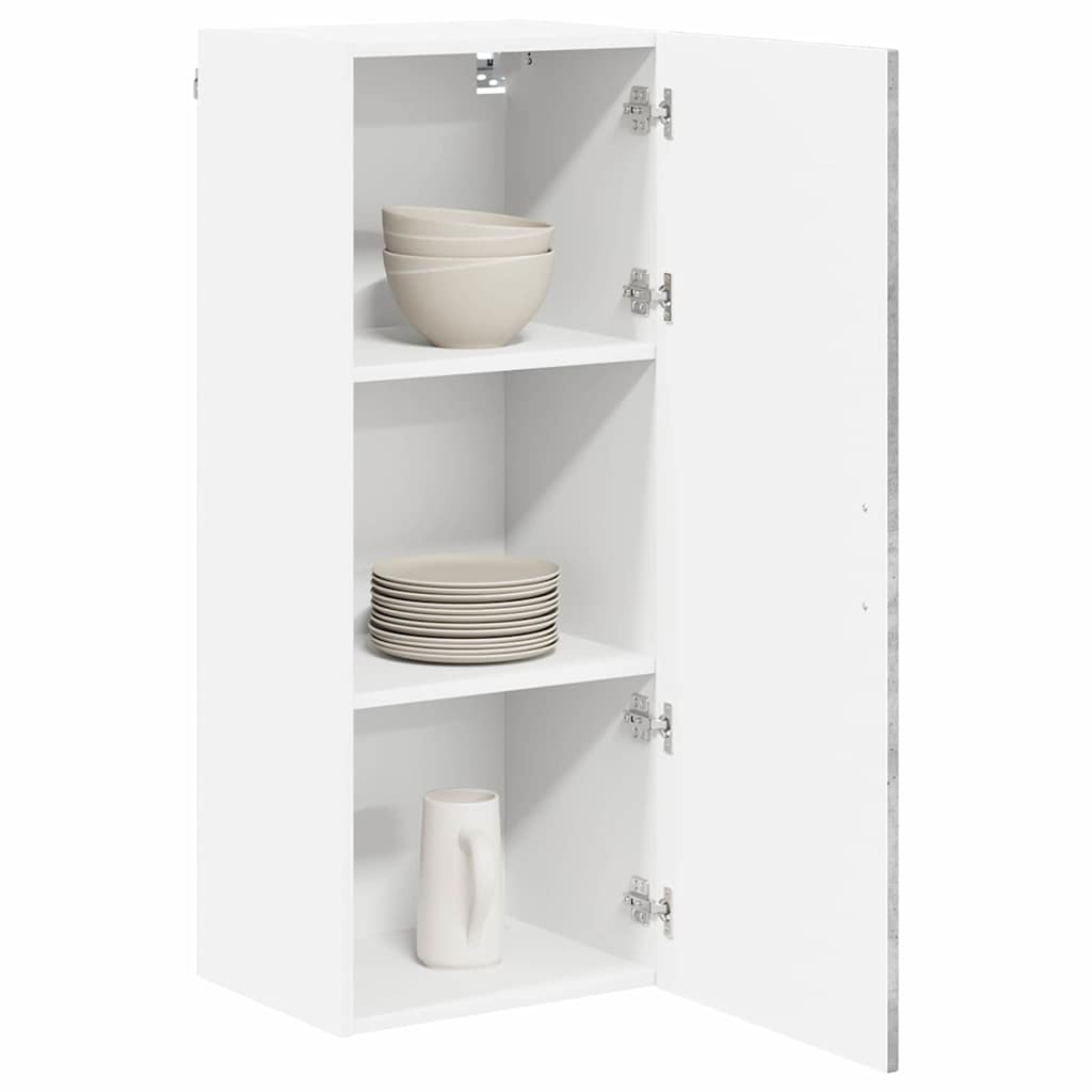 Wall Cabinet LUCCA Concrete Grey 40 x 31 x 100 cm
