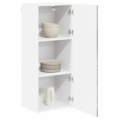 Wall Cabinet LUCCA Concrete Grey 40 x 31 x 100 cm