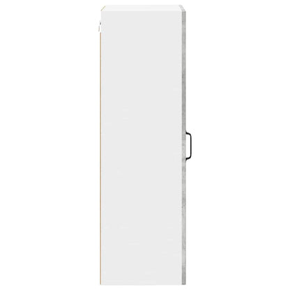 Wall Cabinet LUCCA Concrete Grey 40 x 31 x 100 cm