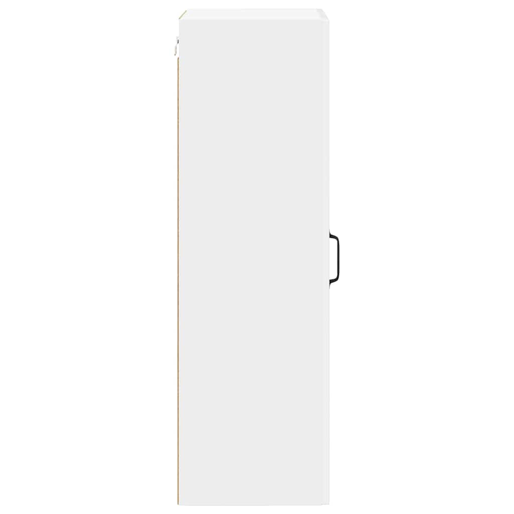 Wall Cabinet LUCCA High Gloss White 40 x 31 x 100 cm