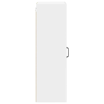 Wall Cabinet LUCCA High Gloss White 40 x 31 x 100 cm
