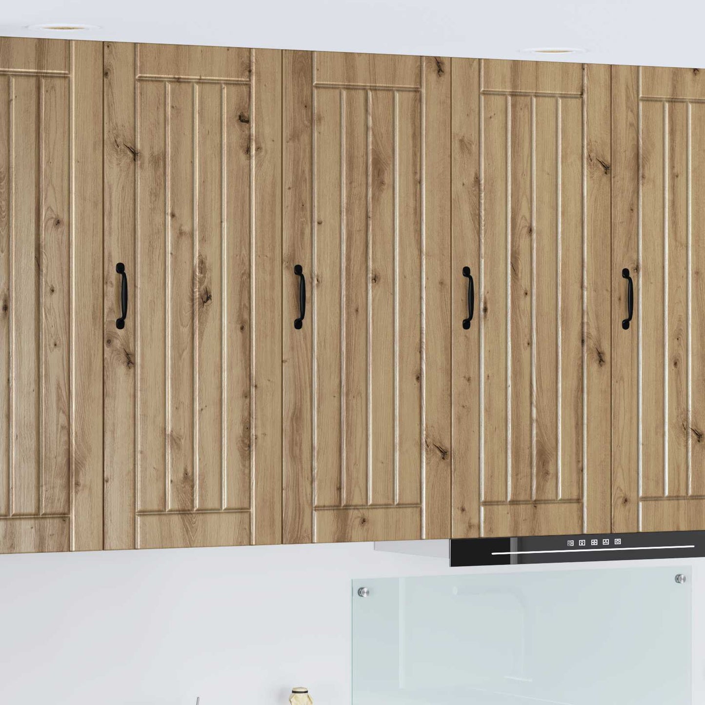 Wall Cabinet LUCCA Artisan Oak 40 x 31 x 100 cm Engineered Wood
