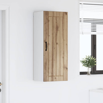 Wall Cabinet LUCCA Artisan Oak 40 x 31 x 100 cm Engineered Wood