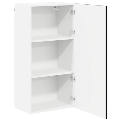 Wall Cabinet LUCCA Black 50 x 31 x 100 cm Engineered Wood