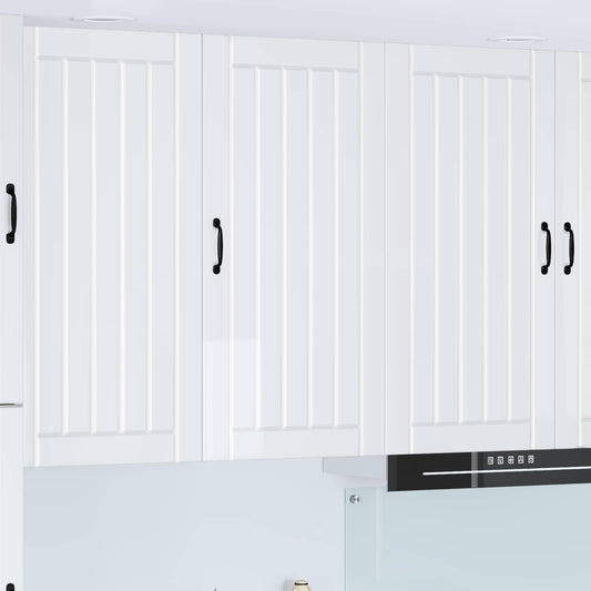 Wall Cabinet LUCCA High Gloss White 50 x 31 x 100 cm