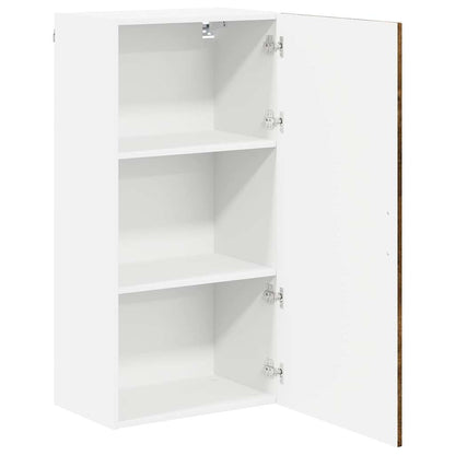 Wall Cabinet LUCCA Smoked Oak 50 x 31 x 100 cm Engineered Wood