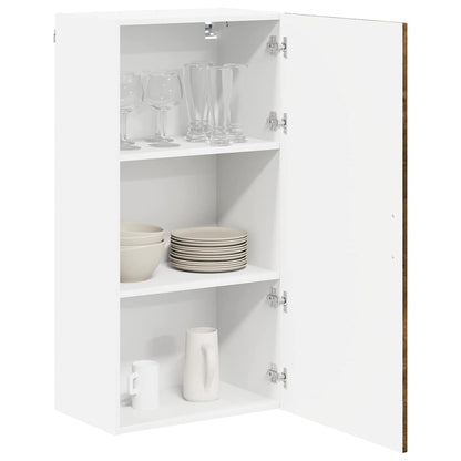Wall Cabinet LUCCA Smoked Oak 50 x 31 x 100 cm Engineered Wood